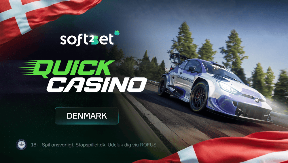 Quickz casino omtale – skjermbilde fra nettsiden
